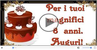 8 Anni Buon Compleanno Buon Compleanno Compleanno Auguri Di Buon Compleanno