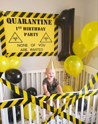 Mom Made Funny Quarantine Theme Photo Shoot For Baby S 1st Birthday After all it's never one thing that leo turns one. mom made funny quarantine theme photo