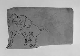File:Antoine-Louis Barye - Tracing of a Sketch of Horses Mating - Walters  372191.jpg - Wikimedia Commons