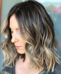 Start your highlights by using the coloring brush to apply the bleach, then follow up with the spooley to blend it in and create soft lines. 25 Prettiest Highlights Hair Colors For Brown Red Blonde Hair Hair Highlights Dark Hair With Highlights Dark Brunette Balayage