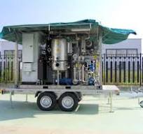 Filling the transformer with oil - Sea Marconi