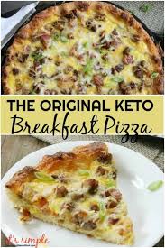 Keto Breakfast Pizza Keto Recipes Easy Keto Diet Breakfast Keto Recipes Dinner