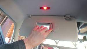 I managed to do successfully and thought i'd post my instructions for others. Renault Espace Iv Sun Visor Removal Mirror Light Youtube