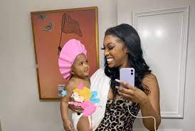 Porsha williams' daughter proves she is one adorable baby as she poses in a cute white dress while trying to hug her father, denis mckinley. Porsha Williams Is In No Rush To Marry Dennis Mckinley We Are Raising Our Daughter