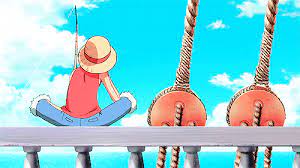Luffy Alias Le Chapeau Paille Reve Devenir Roi Des Pirates Capitaine Pirate Luffy Monkey One Piece Gif One Piece Luffy One Piece Funny