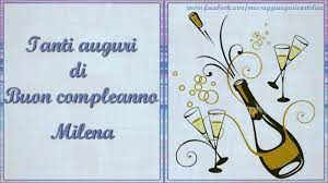 Torta Milena Buon Compleanno Cartoline Di Compleanno Con Nome Milena Cartolineconnomi Co Auguri Di Buon Compleanno Buon Compleanno Cartolina Di Compleanno