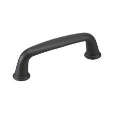 Richelieu Hardware 3 In Black Schoolhouse Dual Mount Cabinet Pull Bp876900 The Home Depot Black Cabinet Hardware Cabinet Pull Cabinet Hardware Pulls