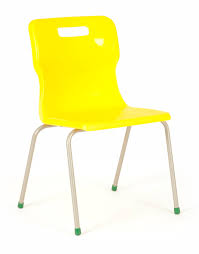 Shop for yellow chairs at bed bath & beyond. Titan School Classroom Stacking Chair 4 Leg 350h Age 5 7 Years Yellow