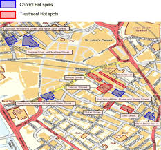 Liverpool city covers an area of 306 square kilometres. Map Of Liverpool City Centre Showing Control Treatment Hot Spots Download Scientific Diagram