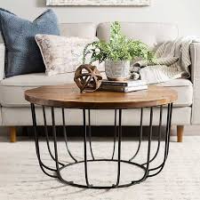 To make your living room even more beautiful and functional, explore our selection of complementary living room tables, including both end tables and. Brown Quintana Paris Coffee Table Kirklands Round Coffee Table Decor Decorating Coffee Tables Living Room Coffee Table
