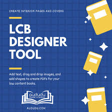 New Lcb Designer Tool Aududu Book Creator Blog In 2020 Book Creator Design Books
