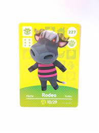 Animal Crossing Amiibo Card Rodeo 227 Mercari Animal Crossing Amiibo Animal Crossing Amiibo Cards Animal Crossing