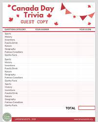 This conflict, known as the space race, saw the emergence of scientific discoveries and new technologies. Canada Day Trivia Game Have Fun With Your Guests Test Your Knowledge Larsen Events