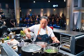 D Block in the house. Iconic battles. Iconic chefs. No mercy. I take on a most beloved chef pal, the GOAT, @stephanieizard , along with that diabolical wheel. Last Man Standing @marcelvigneron