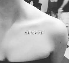 Her harfe bir şarkı ! Harfler Ve Kalp Atisi Dovmesi Letters And Heartbeat Tattoo Tattoobrothers Ekg Tattoo Heartbeat Tattoo Heartbeat Tattoo With Name