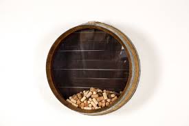 Make some wine cork coasters to sit your wine glasses on. Buy Hand Made Kala Wine Barrel Cork Holder Made To Order From Wine Country Craftsman Custommade Com
