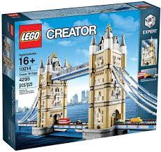Pieces 4287 rrp £219.99 / $239.99 / 219.99€ current value new: Amazon Com Lego Creator Tower Bridge 10214 Parallel Import Goods Toys Games