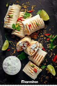 Wrap Au Poulet Recette Wraps Poulet Recette Wrap Poulet Recette Facile Et Rapide