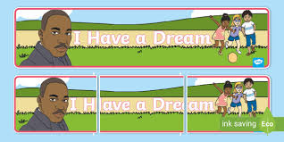 Was an american christian minister and activist who became the most visible it is a dream deeply rooted in the american dream. Cursive Martin Luther King I Have A Dream Display Banner