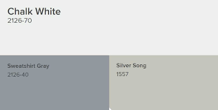 Benjamin Moore Chalk White Paint Color