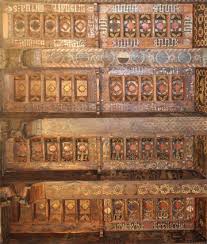 Stucco, and moisture will penetrate through the cracks. Tabi Murolli Muidem Rep Pseudo Kufic Retrograde Latin And The Crusades Remembered On The Palazzo Chiaromonte Steri Ceiling