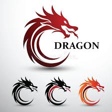 Dragon Head Vector Chinese Dragon Head Silhouette Flat Color Logo Design Vecto Ad Chinese Dragon Vector Drag In 2020 Logo Dragon Painting Logo Dragon Icon