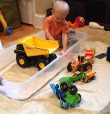 5 Lbs Of Rice From Target And An Under The Bed Bin Kids Playing Water Table Toy Car