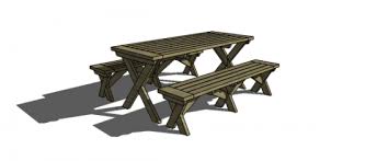 These plans include cut lists, material lists, diagrams, photos, and written instructions so you can tackle the project and come out with a great looking handmade table at the end. Free Diy Furniture Plans To Build A Potterybarn Inspired Chesapeake Picnic Bench For Under 25 The Design Confidential
