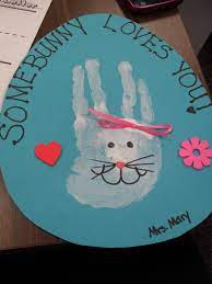 If you want to take a step up from the traditional photo frame, photo coasters will impress your parents (and your parents' fancy friends who notice things like coasters). Easter Present For Parents Easter Crafts Preschool Easter Lessons Plans Easter Lessons
