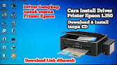 In addition to being able to be used for printing and scanning, epson l3050 printers can also be used for document copying. Download Driver Epson L350 Free For Windows 7 8 10 32 64 Bit Youtube