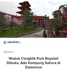 See more of waduk cengklik park on facebook. Kabar Solo Home Facebook