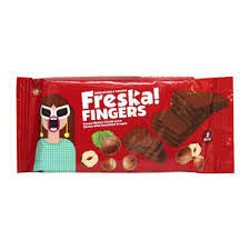Product Photo: Freska Fingers Coca With Hazelnut Red