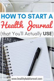 How To Start A Daily Health Journal For Your Autoimmune Disease Health Journal Health Diary Diy Health