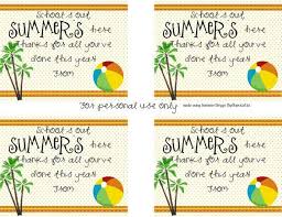 Younger children can hone their fine motor skills cutting the price tags apart and using a hole punch to cut out the circle for attaching the tags to sale items. End Of The Year Teacher Gift Summer Add A Beach Towel Summer Cup And Something From Bath And Body Teacher Gifts Teacher Gift Printables School Teacher Gifts