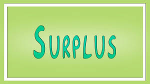 Surplus Definition Learn English The Free Dictionary Free Dictionary Learn English English Words