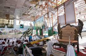 L'attentat du 31 mai a provoqué d'importantes manifestations antigouvernementales : Afghanistan 63 Morts Et 182 Blesses Dans L Attentat Contre Un Mariage A Kaboul Le Soir