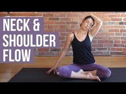 Yoga To Relieve The Tension In Your Neck Shoulders And Upper Back Yoga With Kassandra Yoga For Beginners Youtube Vinyasa Flow Yoga For Beginners
