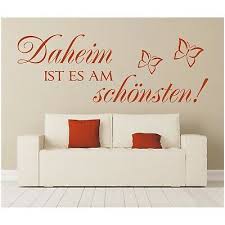 Wall Decals Stickers X4442 Wandtattoo Spruch Daheim Ist Am Schonsten Sticker Wandaufkleber Aufkleber Home Furniture Diy