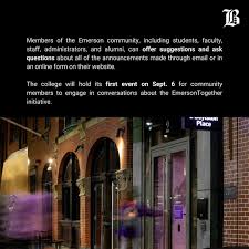 The college launched a community-building initiative, modified its code of  community standards, and released an interim policy