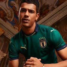 £45.00 10% off puma italy 2020 youths home shirt. Che Sacrilegio Italy S New Green Kit Provokes Fury As They Prepare To Unveil Maglia Verde Against Greece