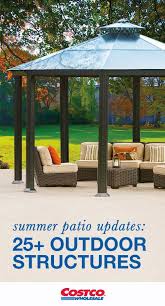 Can T You Just Picture A Gorgeous Gazebo In Your Backyard When You Re Looking For Products To Make Outdoor E Backyard Patio Outdoor Structures Backyard Gazebo