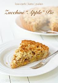 Low Carb Zucchini Apple Pie 0 Low Carb Zucchini Low Carb Recipes Dessert Low Carb Desserts