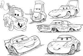 109 cars pictures to print and color. Coloring Pages Free Disney Cars Coloring Pages
