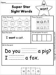 Free esl printable grammar worksheets, vocabulary worksheets, flascard worksheets, fairytales worksheets, efl our flashcard words are matched with the right pictures and are available to you. Free Sight Word Worksheet Want Free4classrooms
