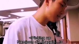 NAMJOON BEING CLUMSY 🤣🤣✌🏿 #bts #namjoon #funnyvideos #fypage #fyp
