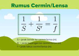 Lensa cembung ialah merupakan suatu lensa yang pada bagian tengahnya lebih tebal daripada bagian tepinya atau menggembung. Tuliskan Rumus Untuk Lensa Beserta Keterangannya Brainly Co Id