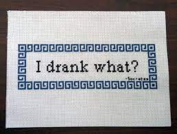 Visit cross stitch designer websites. Real Genius Inspired Cross Stitch Socrates Quote On Etsy 35 00 Cross Stitch Real Genius Stitch
