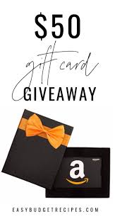 We did not find results for: July S 50 Amazon Gift Card Giveaway Easy Budget Recipes