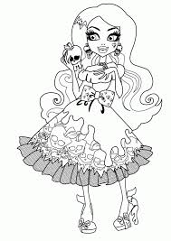 Monster High Coloring Pages Pdf Coloring Home