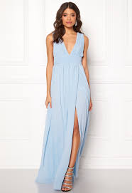 Make Way Prudence Maxi Dress Light Blue Bubbleroom